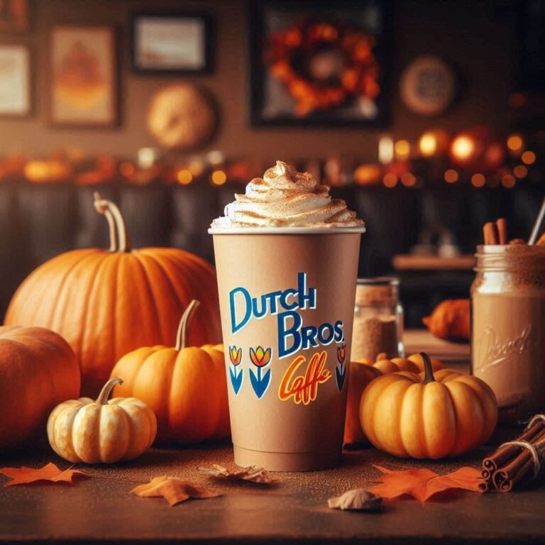 Dutch Bros Pumpkin Menu