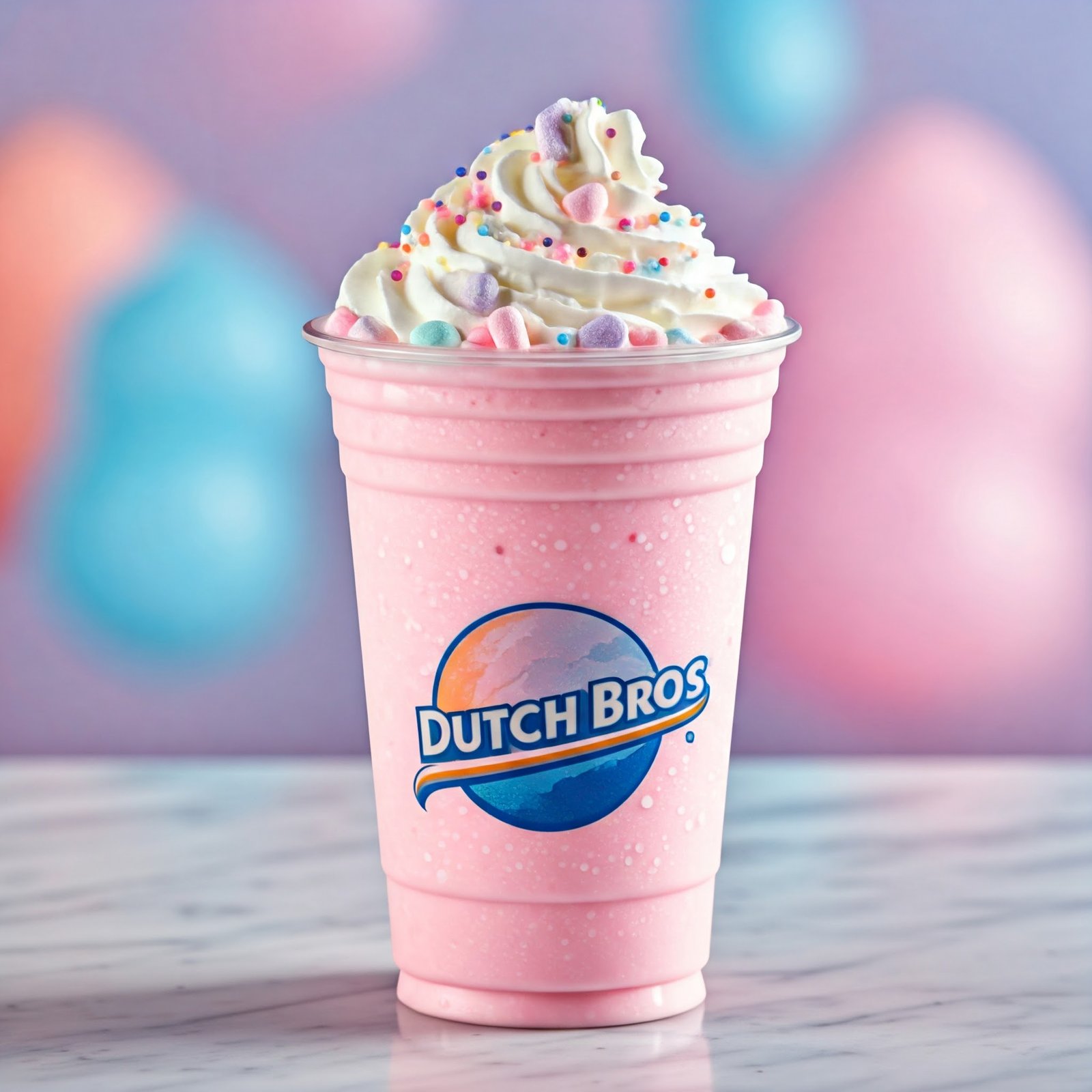 Cotton Candy Frost Dutch Bros