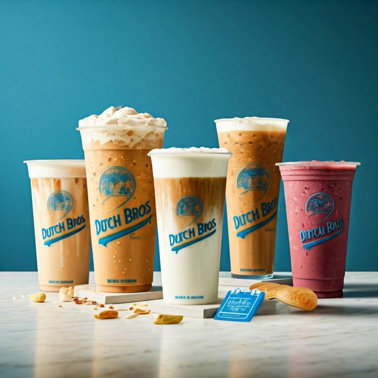 dutch bros calories menu