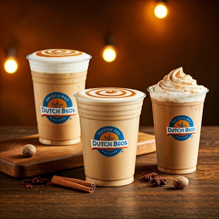 dutch bros chai menu