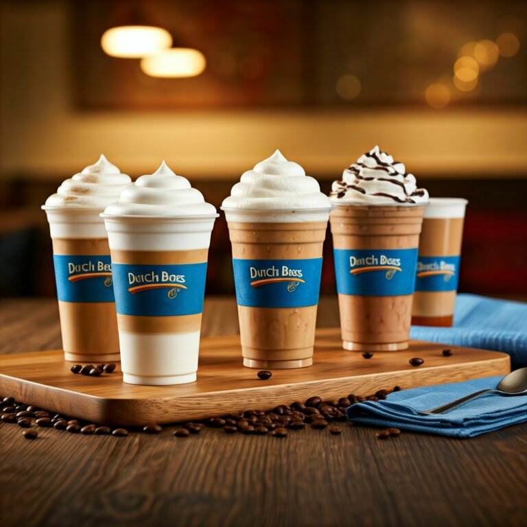 dutch bros coffee menu