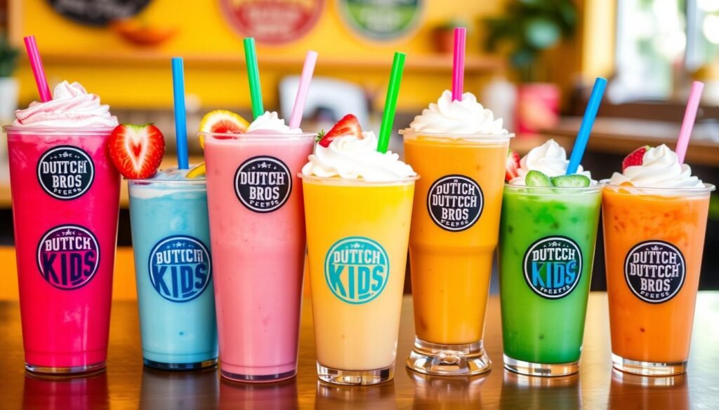 Dutch Bros Kids Menu