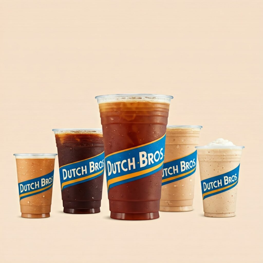 Dutch Bros Menu Sizes 2025